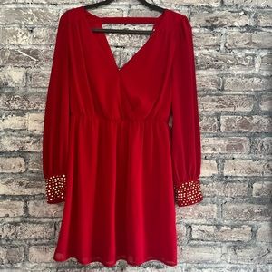 Gorgeous Red dress. Perfect for wedding/party/datenight❤️Smoke & pet free home